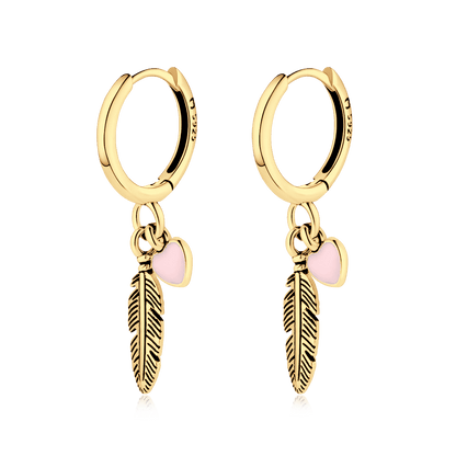 Pendientes Plumas de Amor