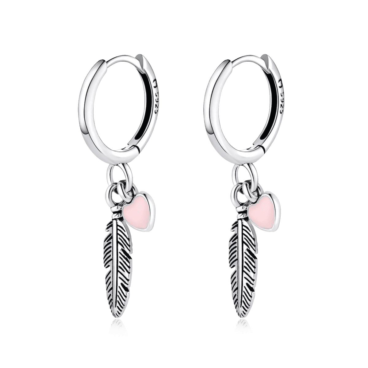 Pendientes Plumas de Amor