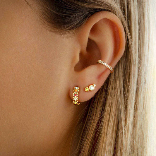 Pendientes Tres Brillantes