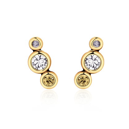 Pendientes Tres Brillantes