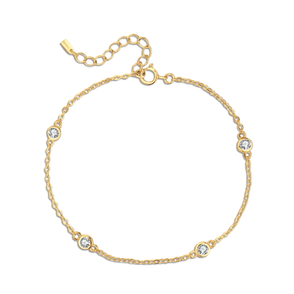 Pulsera Cuatro Brillantes