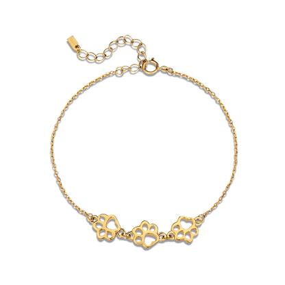 Pulsera Huellitas Trío