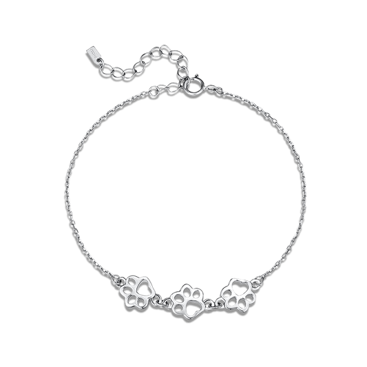 Pulsera Huellitas Trío