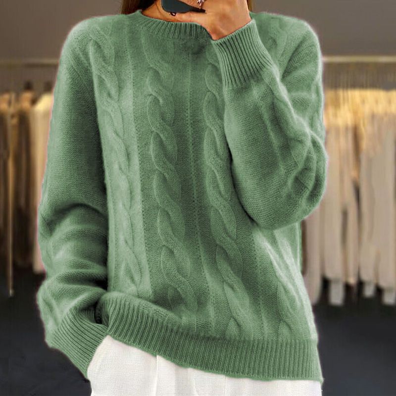 Alvinia™ | Zopfstrick-Pullover