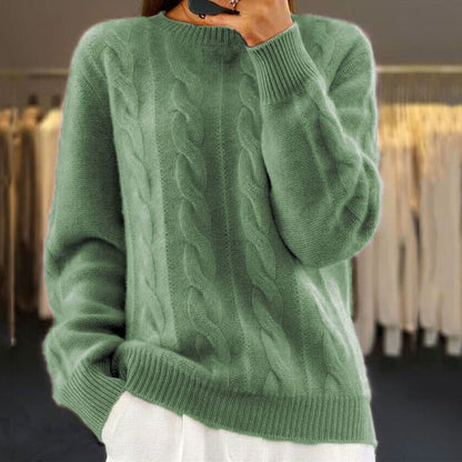 Alvinia™ | Zopfstrick-Pullover