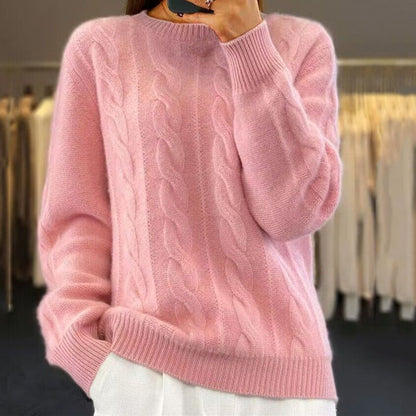 Alvinia™ | Zopfstrick-Pullover