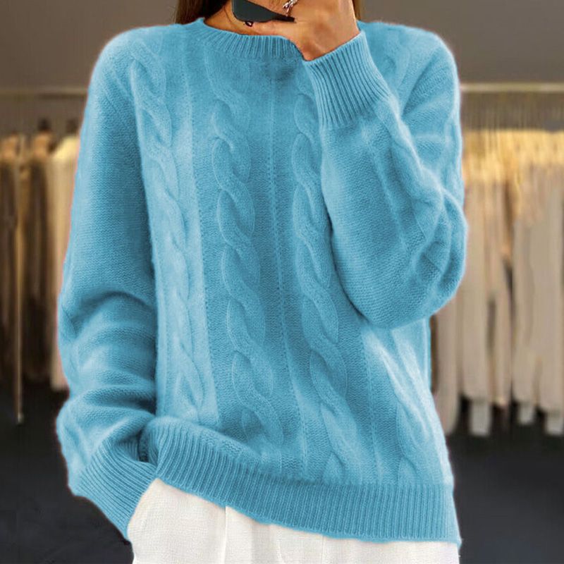 Alvinia™ | Zopfstrick-Pullover