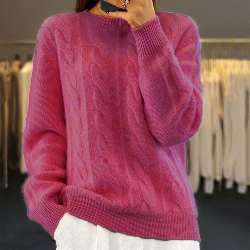 Alvinia™ | Zopfstrick-Pullover