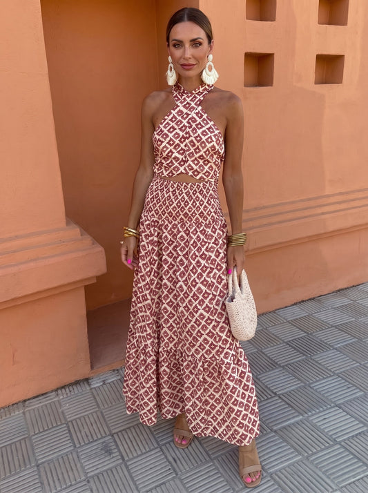 Alessia | Elegantes Set mit Off-Shoulder-Oberteil
