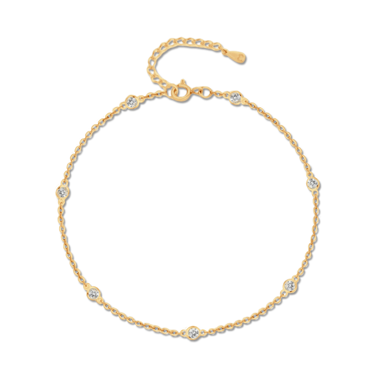 Tobillera Diamonds