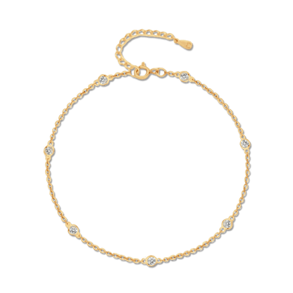 Tobillera Diamonds