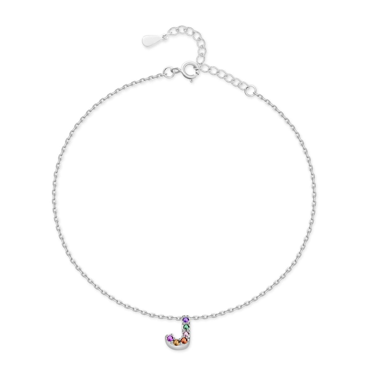 Tobillera Inicial Irisada
