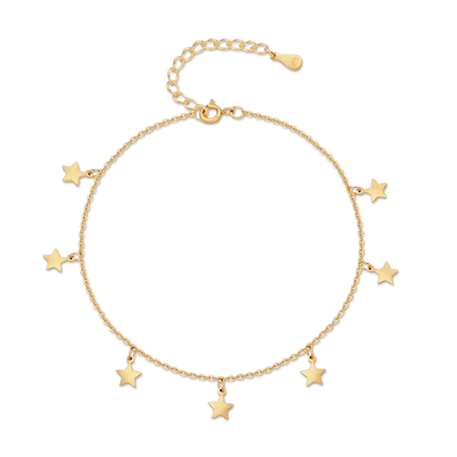 Tobillera Lluvia Estrellada