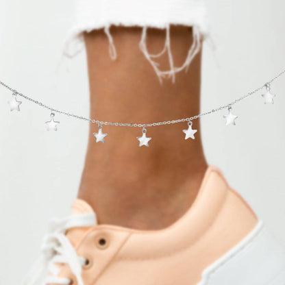 Tobillera Lluvia Estrellada