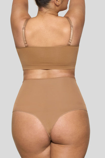 BOOMBA | Faja reductora en color caramelo