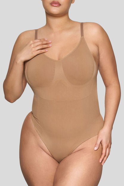 BOOMBA | Body moldeador de la silueta en color caramelo