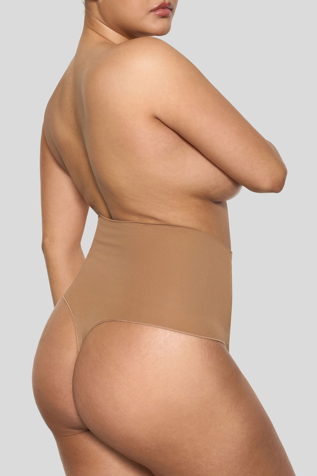 BOOMBA | Faja reductora en color caramelo