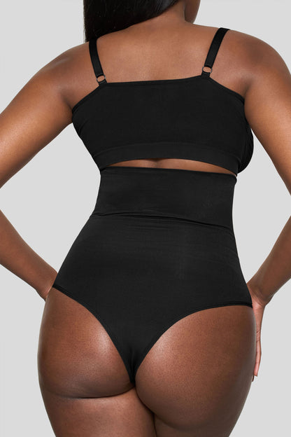 BOOMBA | Faja moldeadora de cintura alta en negro