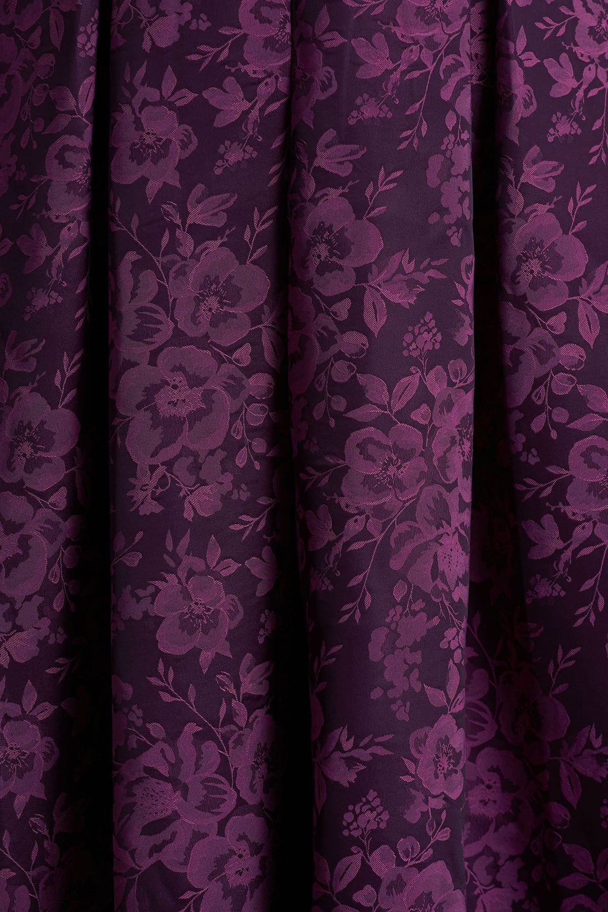 Isabeau | Vestido Midi Morado de Satén con Escote Pronunciado
